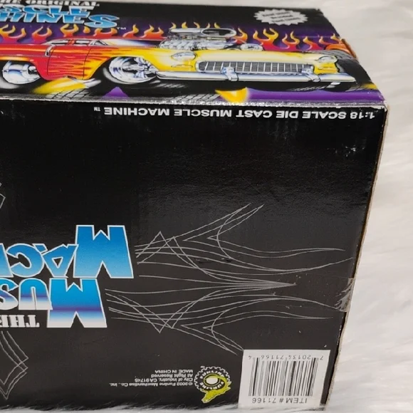 Muscle Machines '29 Model A Toy Car - Patriotic Colors Scale 1:18 2002